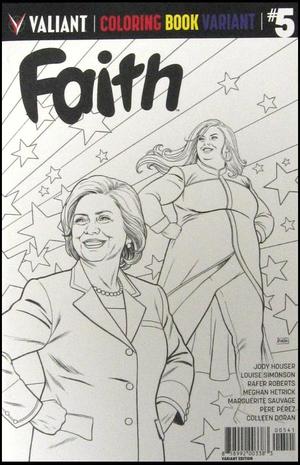 [Faith (series 4) #5 (1st printing, Variant Coloring Book Cover - Paolo Rivera)]