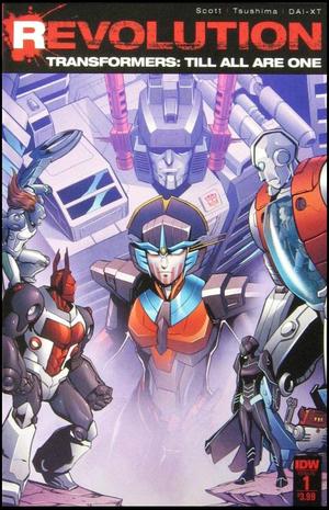 [Transformers: Till All Are One: Revolution #1 (regular cover - Sara Pitre-Durocher)]