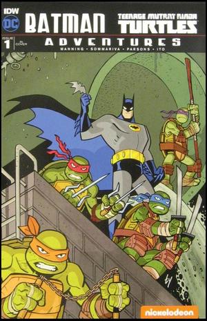 [Batman / Teenage Mutant Ninja Turtles Adventures #1 (retailer incentive cover - Ty Templeton)]
