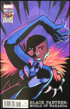 [Black Panther: World of Wakanda No. 1 (1st printing, variant Black Panther 50th Anniversary cover - Natacha Bustos)]