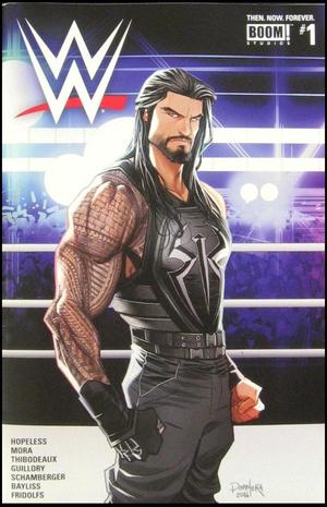 [WWE - Then. Now. Forever #1 (1st printing, regular cover - Dan Mora triptych, middle section)]