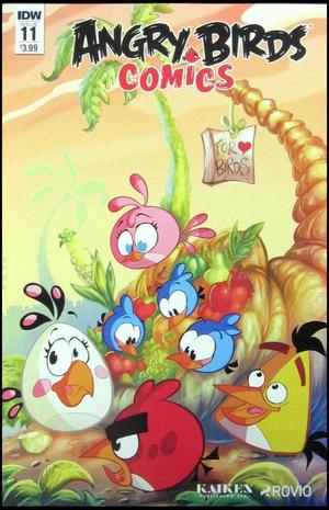 [Angry Birds Comics (series 2) #11 (regular cover - Ciro Cangialosi wraparound)]