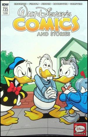 [Walt Disney's Comics and Stories No. 735 (regular cover - Enrico Faccini)]