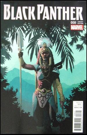 [Black Panther (series 6) No. 8 (1st printing, variant connecting cover - Esad Ribic)]