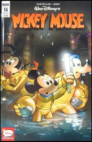 [Mickey Mouse (series 2) #14 (regular cover - Andrea Castellan & Michele Mazzon)]