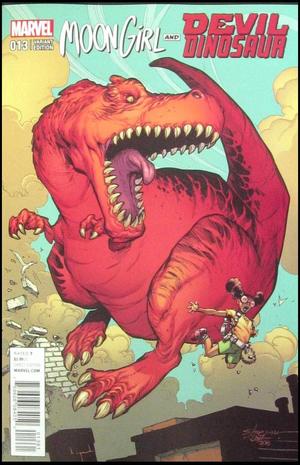 [Moon Girl and Devil Dinosaur No. 13 (variant cover - Larry Strohman)]