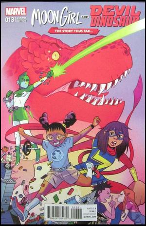 [Moon Girl and Devil Dinosaur No. 13 (variant The Story Thus Far cover - Natacha Bustos)]
