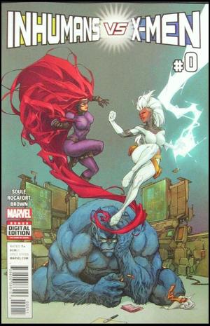 [Inhumans Vs. X-Men No. 0 (standard cover - Kenneth Rocafort)]