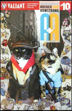 [A+A: The Adventures of Archer & Armstrong #10 (Valiant Cat Cosplay Cover)]