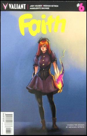 [Faith (series 4) #6 (Variant Character Design Cover - Meghan Hetrick)]