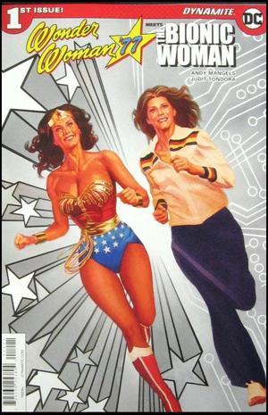 [Wonder Woman '77 Meets the Bionic Woman #1 (Rare Spot Color Incentive Cover - Alex Ross)]