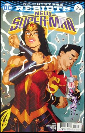 [New Super-Man 6 (variant cover - Bernard Chang)]