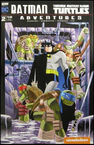 [Batman / Teenage Mutant Ninja Turtles Adventures #2 (variant subscription cover - Rick Burchett)]