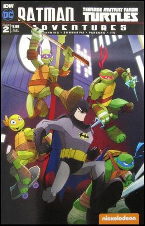 [Batman / Teenage Mutant Ninja Turtles Adventures #2 (variant subscription cover - Billy Martin)]
