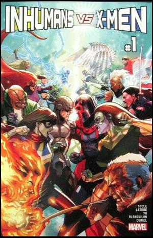 [Inhumans Vs. X-Men No. 1 (standard cover - Leinil Yu)]