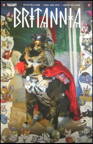[Britannia #4 (1st printing, Valiant Cat Cosplay Cover)]