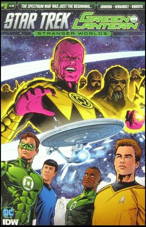 [Star Trek / Green Lantern Vol. 2 #1 (regular cover - Angel Hernandez)]
