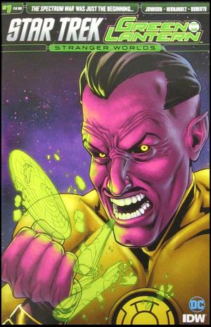 [Star Trek / Green Lantern Vol. 2 #1 (variant subscription cover - Rachael Stott)]