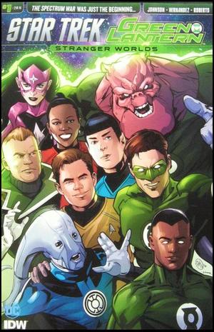 [Star Trek / Green Lantern Vol. 2 #1 (retailer incentive cover - Angel Hernandez)]