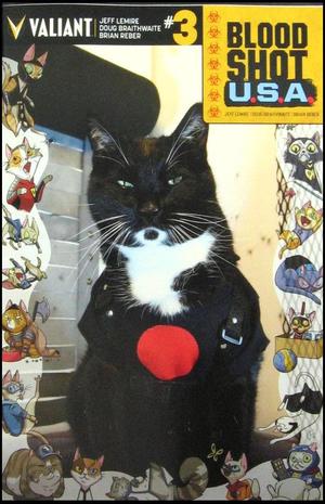 [Bloodshot USA No. 3 (Valiant Cat Cosplay cover)]