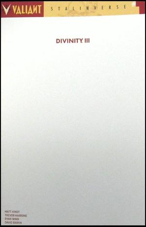 [Divinity III: Stalinverse #1 (1st printing, Variant Blank Cover)]