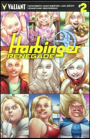 [Harbinger - Renegade No. 2 (1st printing, Variant Cover - Clayton Henry)]