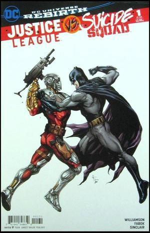 [Justice League Vs. Suicide Squad 1 (1st printing, variant cover - Gary Frank)]