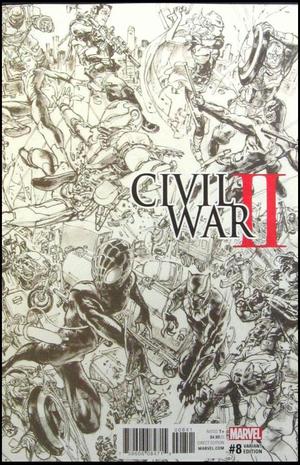 [Civil War II No. 8 (variant connecting virgin sketch cover - Kim Jung Gi)]