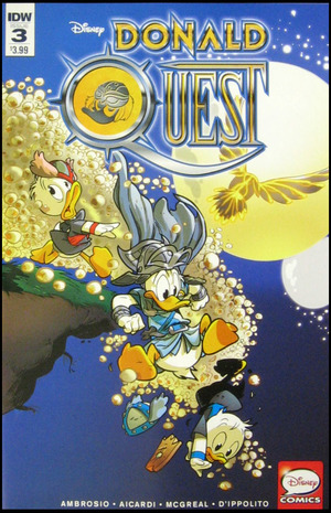 [Donald Quest #3 (regular cover - Francesco D'Ippolito)]