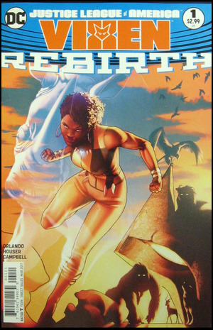 [Justice League of America (series 5) Vixen - Rebirth 1 (variant cover - Jamal Campbell)]
