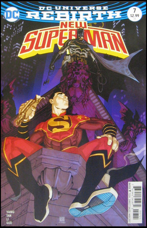 [New Super-Man 7 (variant cover - Bernard Chang)]