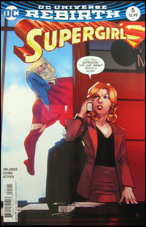 [Supergirl (series 7) 5 (variant cover - Bengal)]
