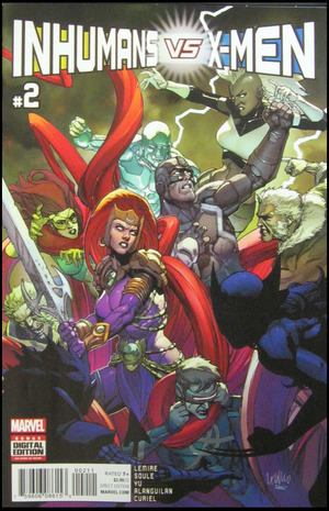 [Inhumans Vs. X-Men No. 2 (1st printing, standard cover - Leinil Francis Yu)]