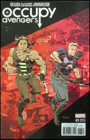 [Occupy Avengers No. 3 (variant cover - Dan Panosian)]