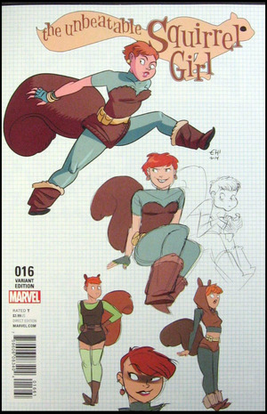 [Unbeatable Squirrel Girl (series 2) No. 16 (variant character design cover - Erica Henderson)]