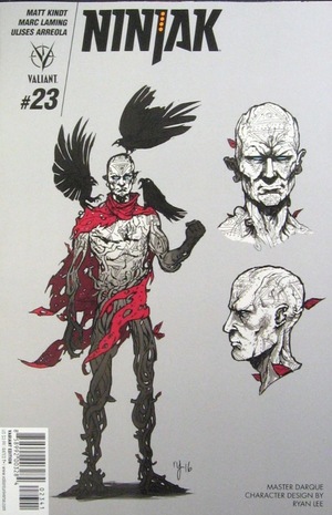 [Ninjak (series 3) No. 23 (Variant Character Design Cover - Ryan Lee)]