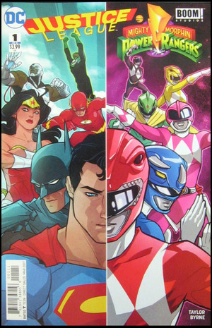 [Justice League / Power Rangers 1 (1st printing, standard cover - Karl Kerschl)]