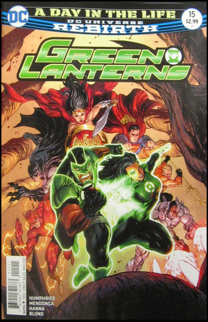 [Green Lanterns 15 (standard cover - Tyler Kirkham)]