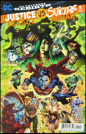 [Justice League Vs. Suicide Squad 5 (standard cover - Robson Rocha)]