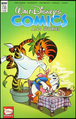 [Walt Disney's Comics and Stories No. 736 (regular cover - Daan Jippes & Ulrich Schroeder)]