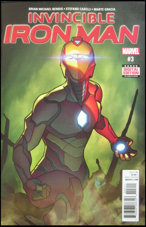 [Invincible Iron Man (series 3) No. 3 (standard cover - Stefano Caselli)]