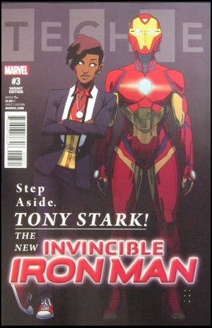 [Invincible Iron Man (series 3) No. 3 (variant cover - Kris Anka)]