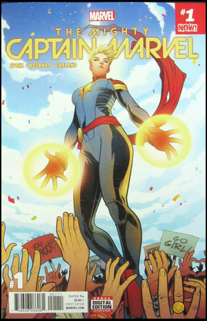 [Mighty Captain Marvel No. 1 (standard cover - Elizabeth Torque)]