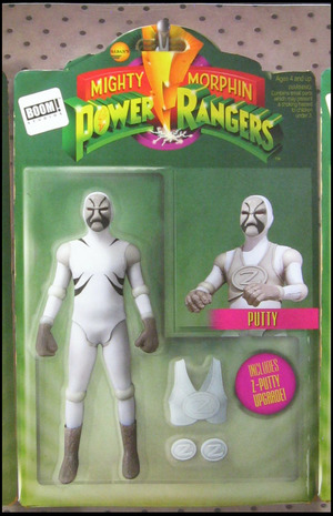 [Mighty Morphin Power Rangers #11 (variant Action Figure cover - Telmos Santos)]