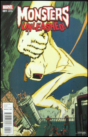 [Monsters Unleashed (series 1) No. 1 (variant cover - J.M. Nimura)]