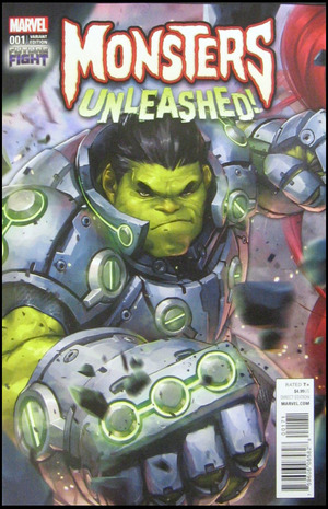 [Monsters Unleashed (series 1) No. 1 (variant Future Fight cover - Jee-Hyung Lee)]