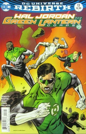 [Hal Jordan and the Green Lantern Corps 13 (variant cover - Kevin Nowlan)]