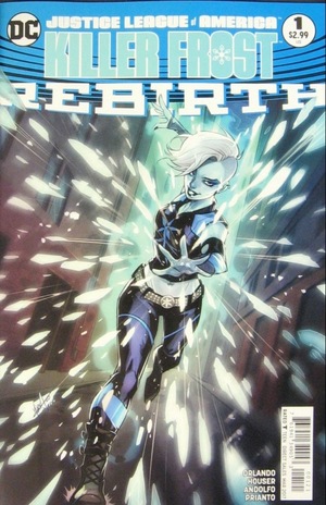 [Justice League of America (series 5) Killer Frost - Rebirth 1 (variant cover - Mirka Andolfo)]