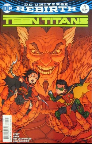 [Teen Titans (series 6) 4 (variant cover - Chris Burnham)]