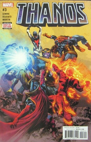 [Thanos (series 2) No. 3 (standard cover - Mike Deodato Jr.)]
